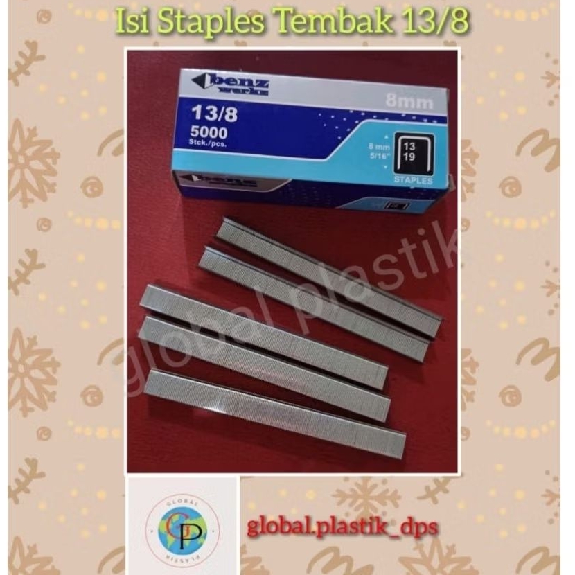 

Isi stepler tembak 13/8mm