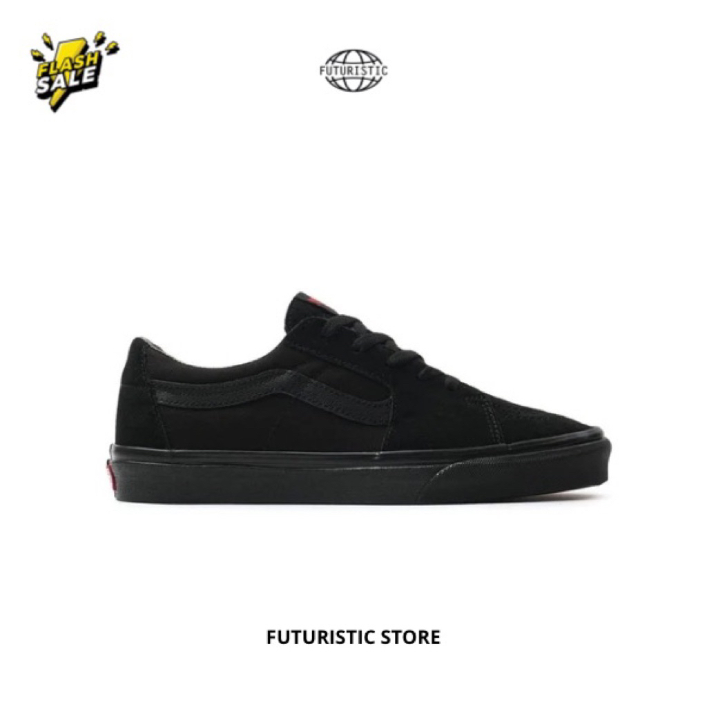 SEPATU VANS SK8 LOW FULL BLACK