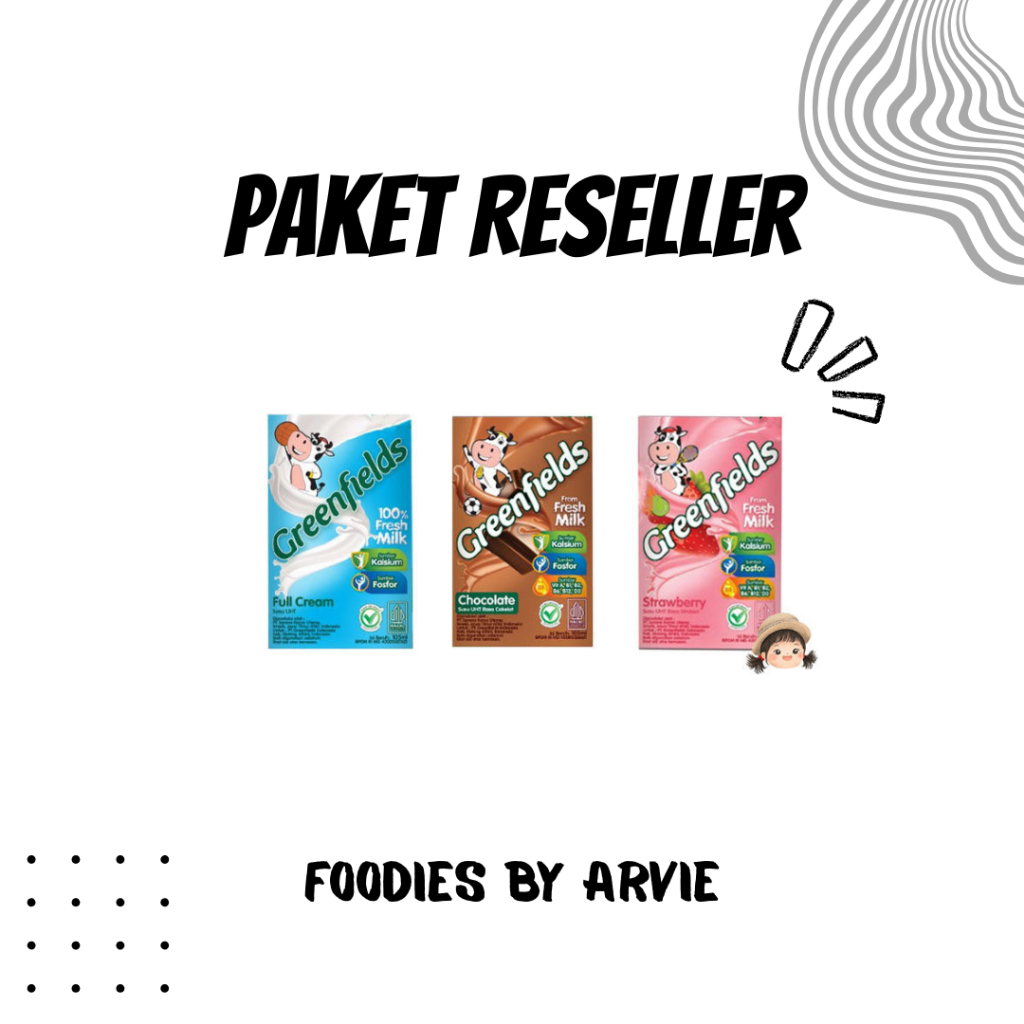 

PAKET RESELLER SUSU GREENFIELDS 105ML