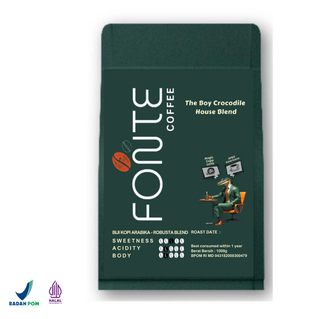 

Biji Kopi The Boy Crocodile House Blend