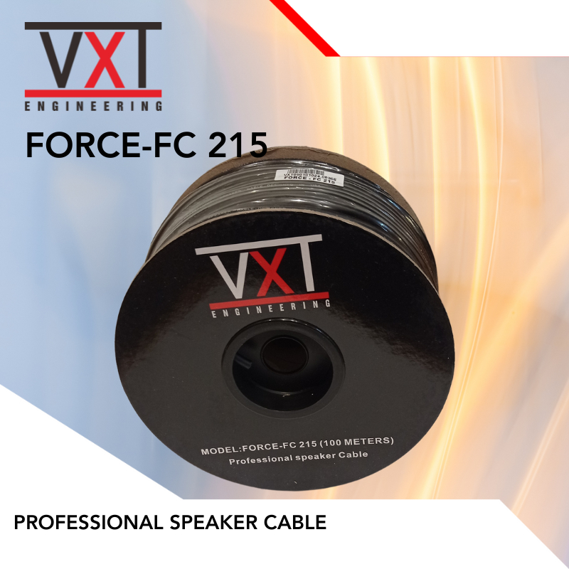 VXT Engineering Force-FC 215 Kabel Speaker Profesional per Meter