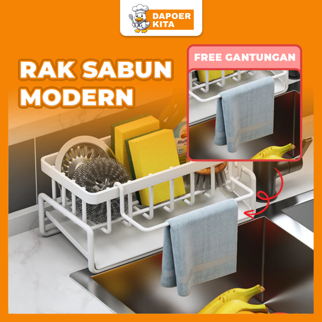 Rak Spons Cuci Piring Rak Wastafel Cuci Piring Tempat Spons Cuci Piring Rak Cuci Piring Wastafel