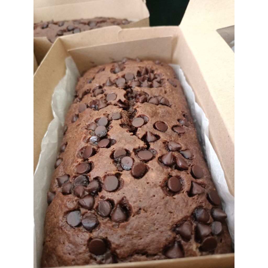 

Choco Banana Bread with chocolatechip ukuran 20 x 10
