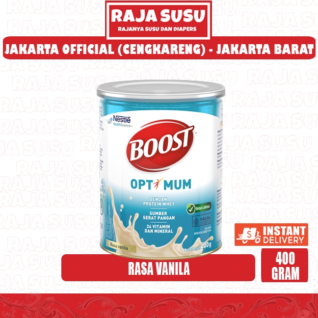 BOOST OPTIMUM 400 G - RAJA SUSU