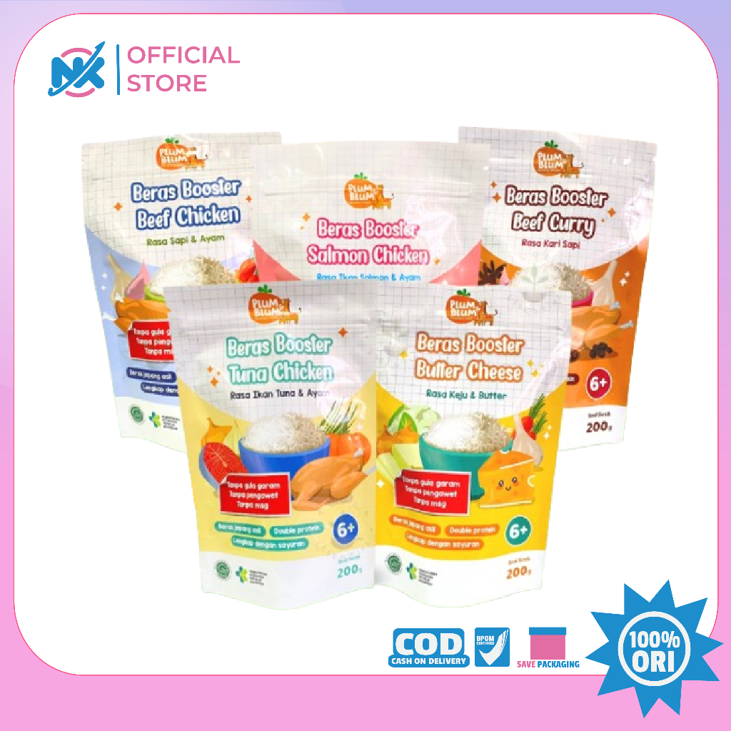 Plum & Blum Beras Mpasi Nutrisi 6 Bulan