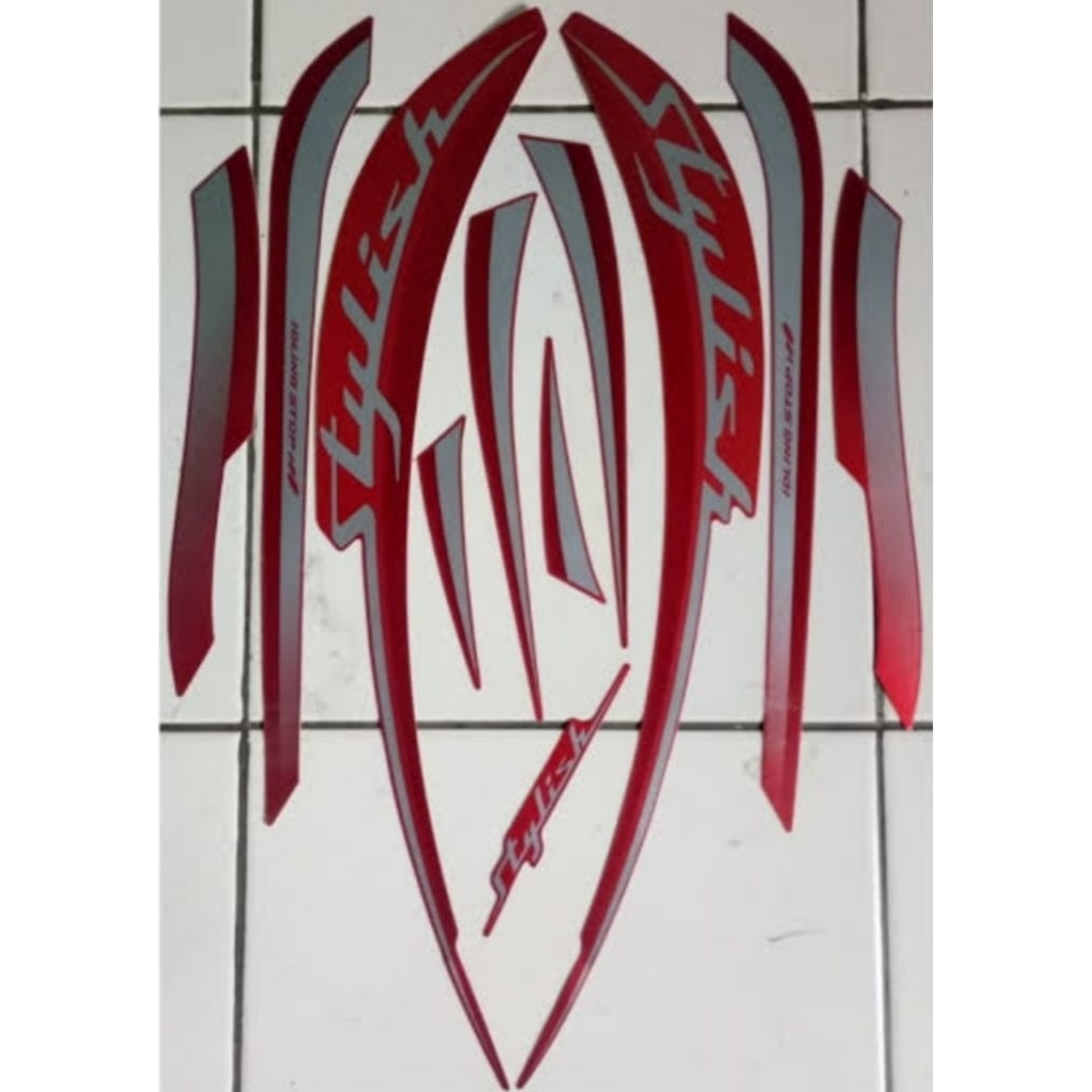 striping/stiker Scoopy stylish 2019