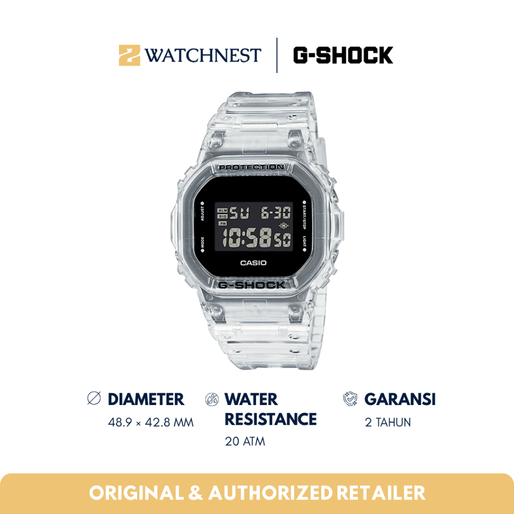 Jam Tangan Pria G-SHOCK DW-5600SKE-7DR Original Resmi