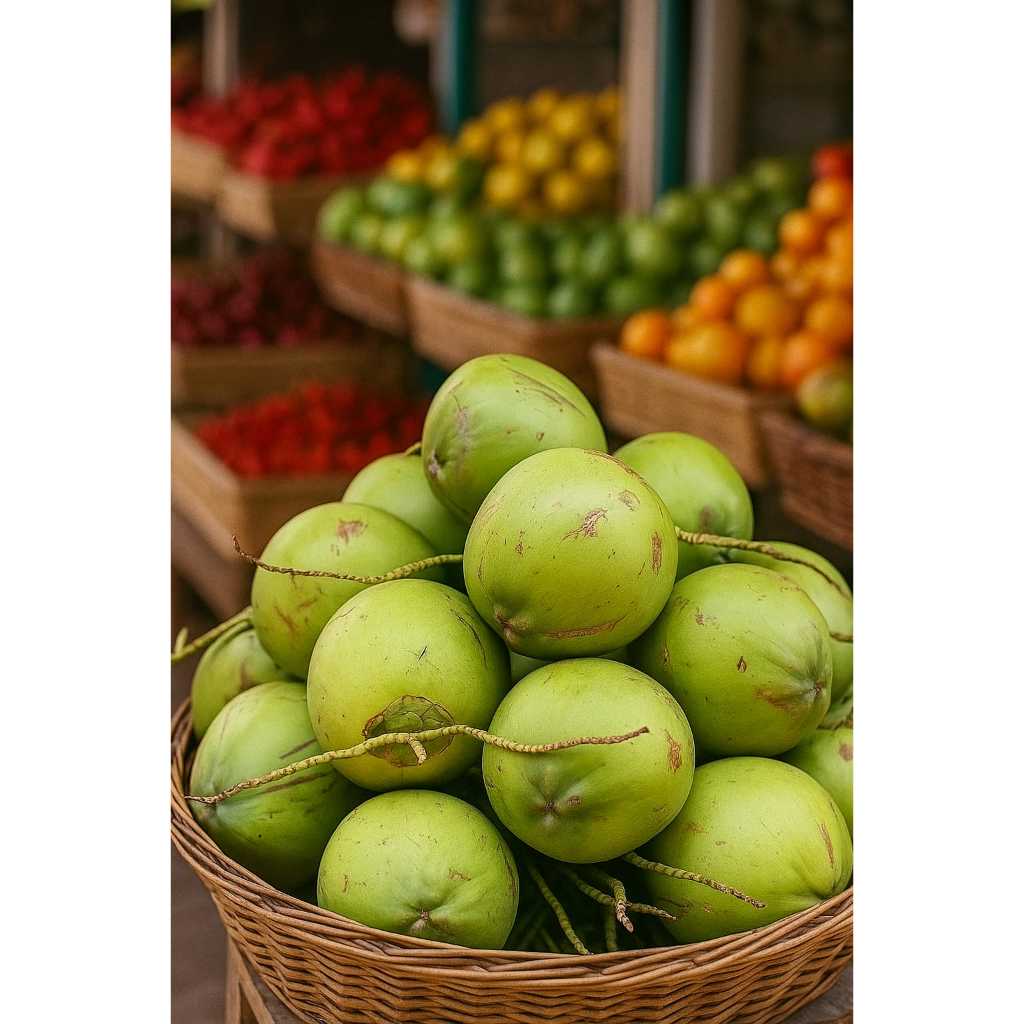 

Buah Kelapa Muda Utuh, Perbuah