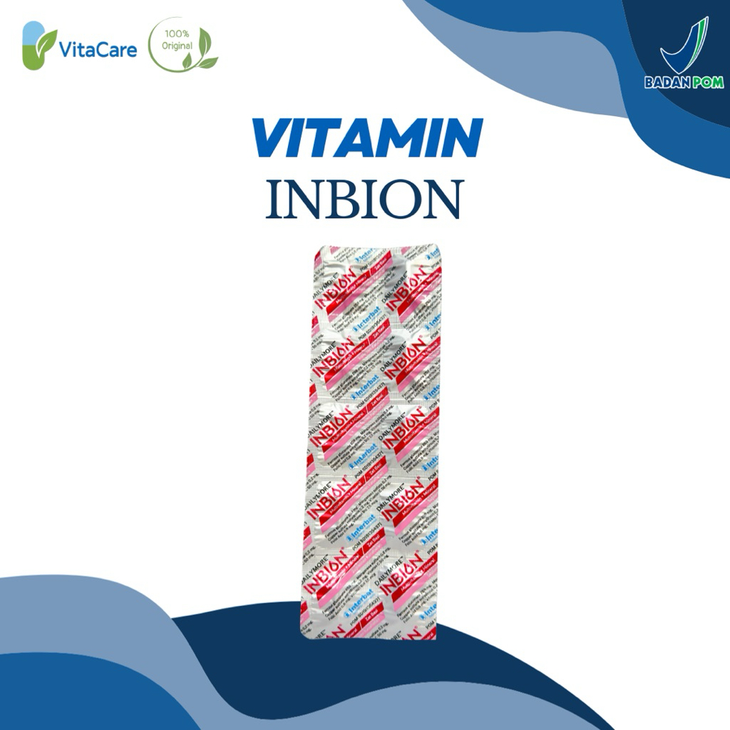 Inbion - Suplemen Penambah Darah | Atasi Anemia & Jaga Stamina