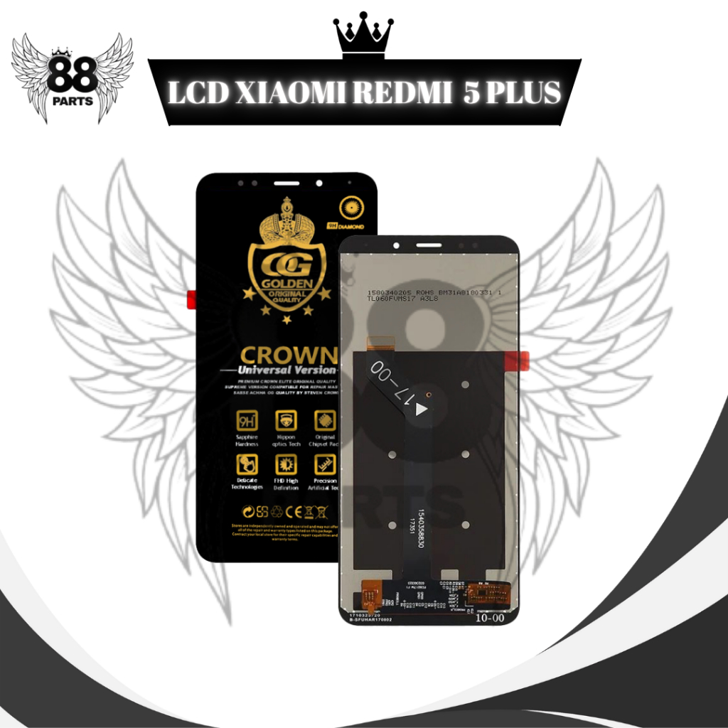 LCD REDMI 5+ ( PLUS) TOUCHSCREEN FULL SET / LCD XIAOMI REDMI 5 PLUS COMPLETE ORIGINAL LCD