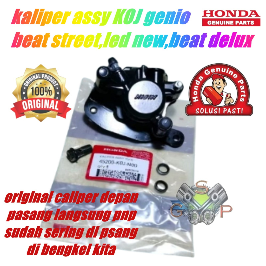 pala babi kaliper depan beat street,genio,beat deluxe,beat led new