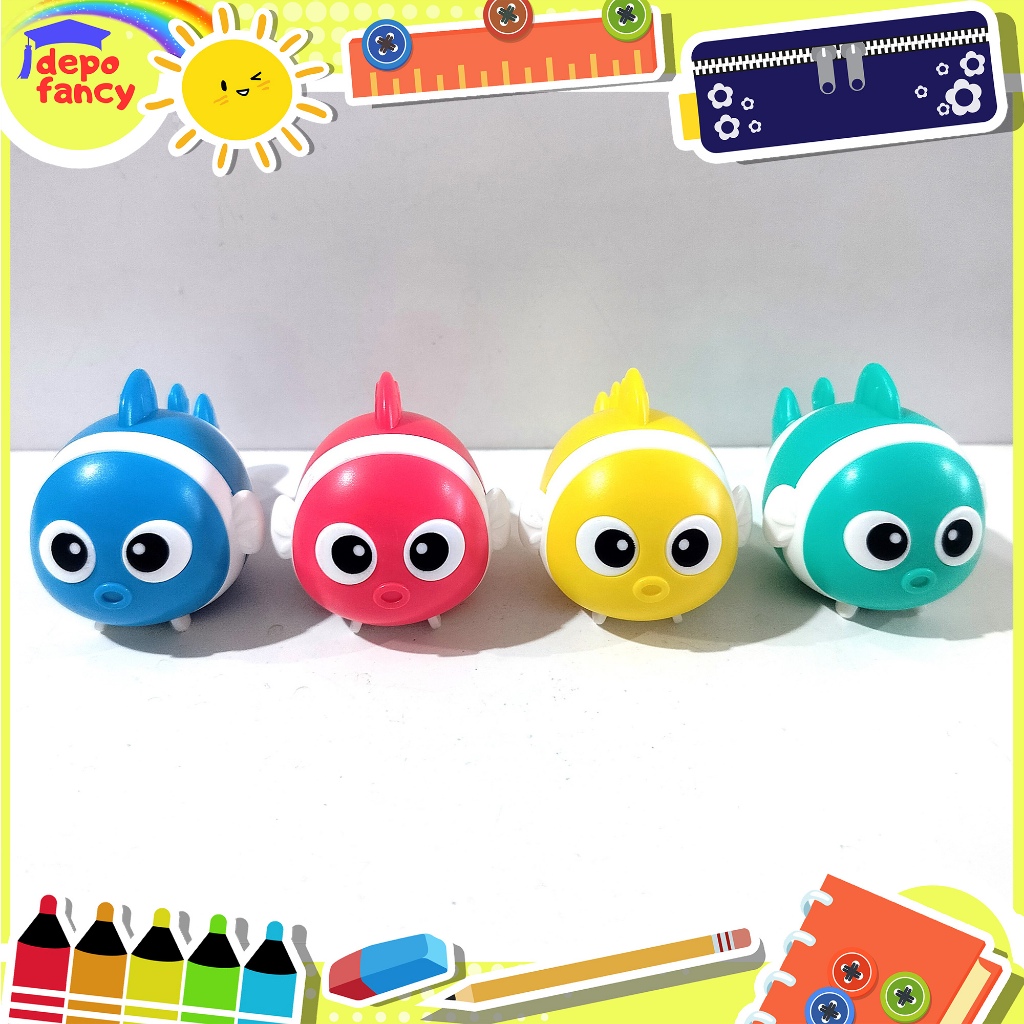 

Penghapus BONUS Rautan Pensil 2 Lubang DB-R0063 Nemo / Sharpener / Ongotan / Sleper