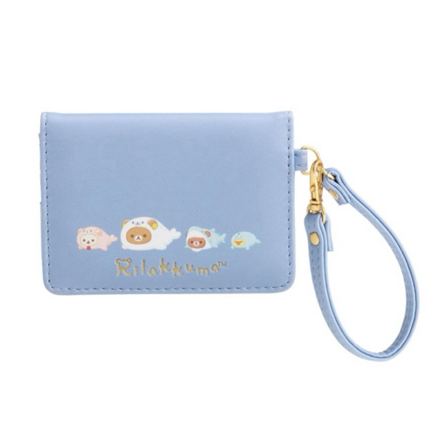 San-x Rilakkuma Pass Case Dompet Kartu Card Case Rilakkuma