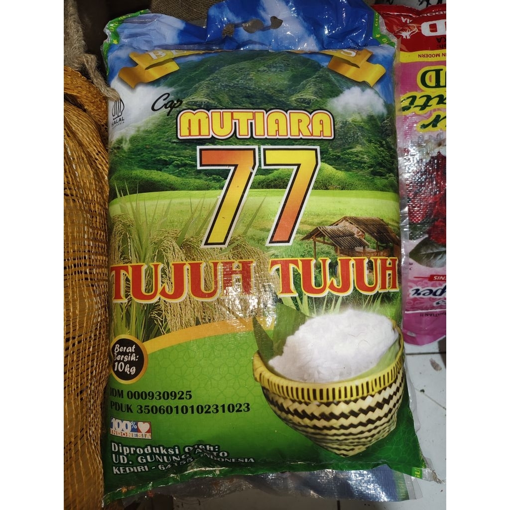 

BERAS CAP MUTIARA 77 10KG