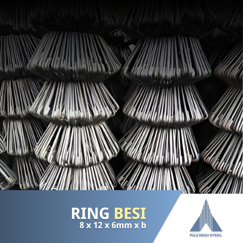 Ring Besi 8x12x6mmxb | Cincin Behel 6mm