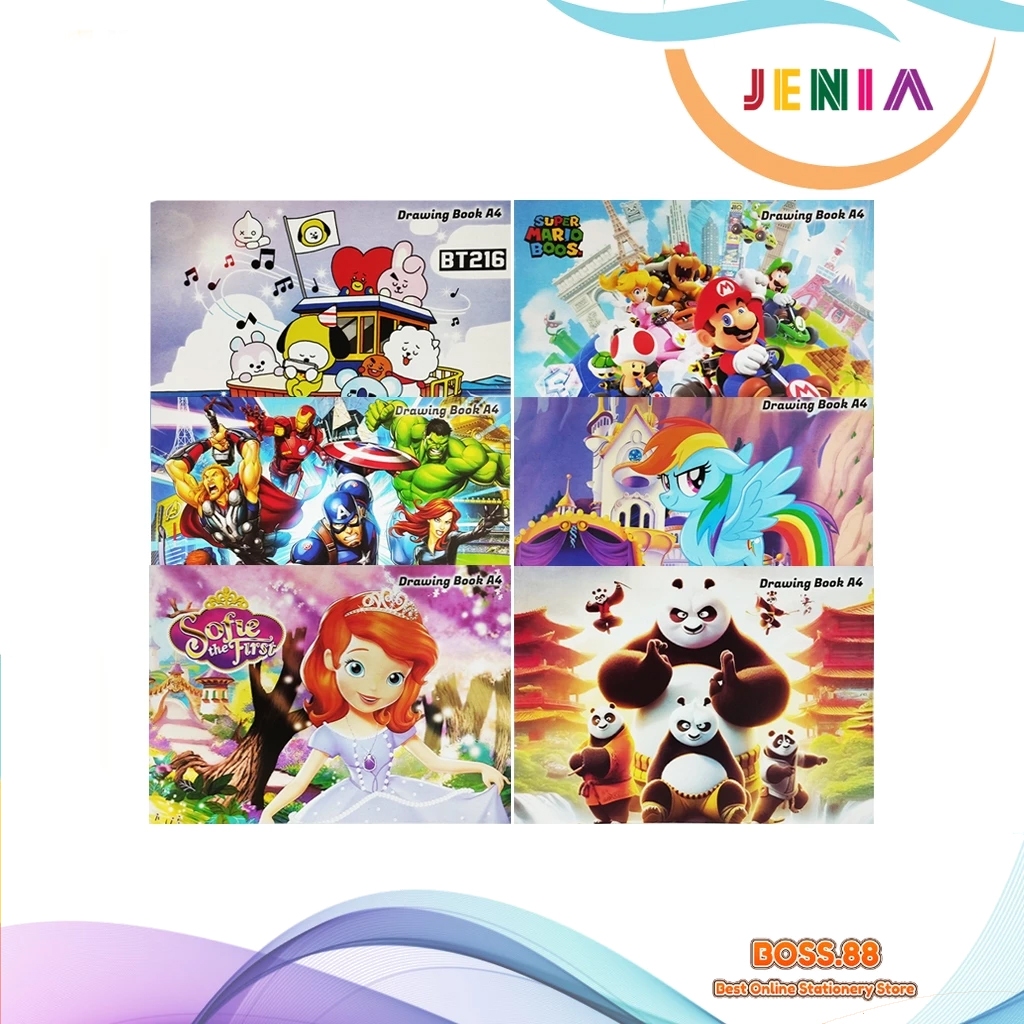

BUKU GAMBAR A4 JENIA (1 PCS)