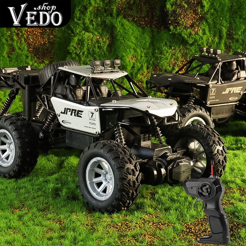 Mainan Mobil RC Off-Road  Mobil Remote Control 4WD 6 roda Mobil Enam Roda Rc Off Road Bahan Aloy Mai