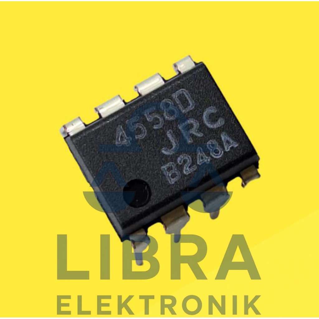 IC JRC4558 ORIGINALJRC4558 4558 IC Op Amp DIP