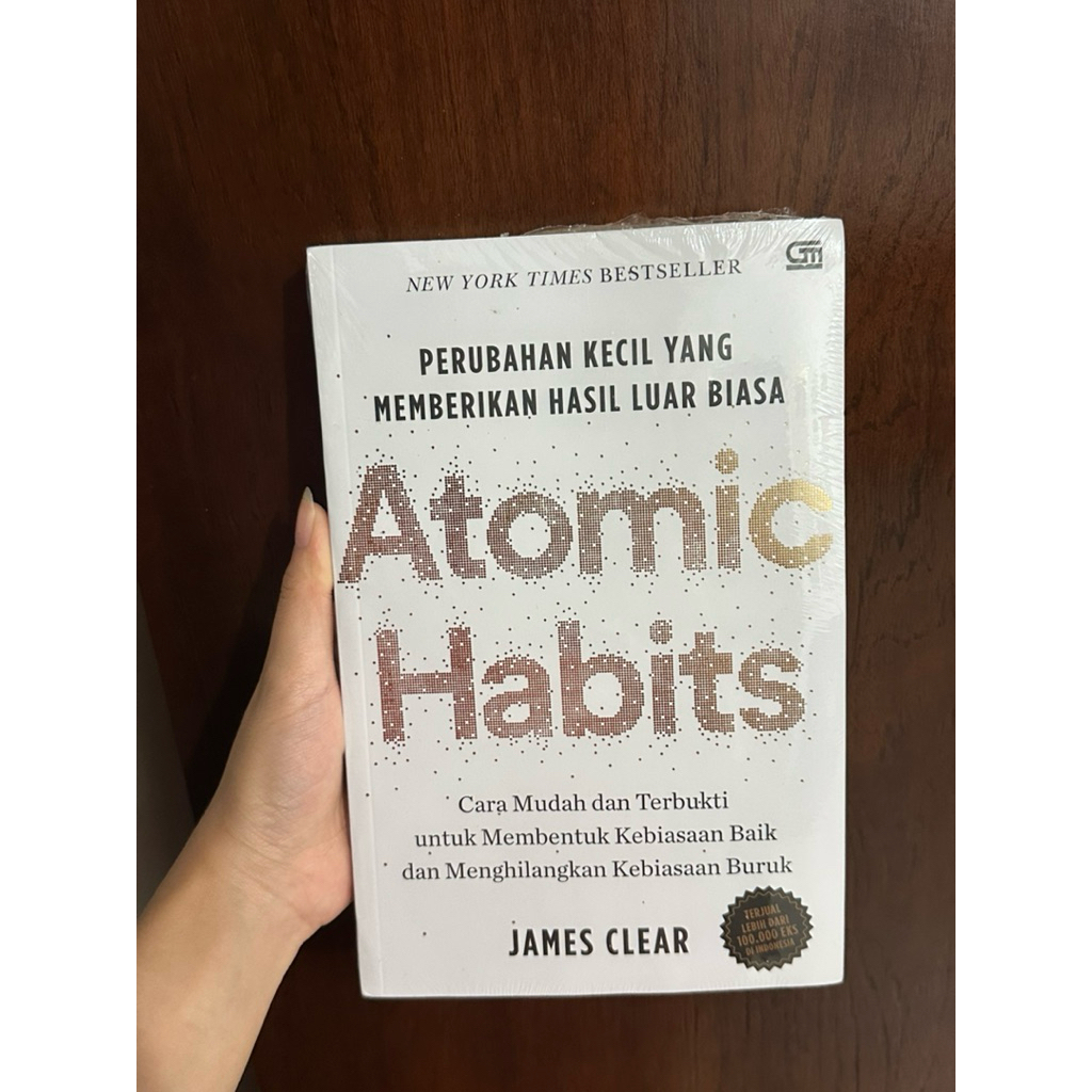 Buku Atomic Habits Bahasa Indonesia Original