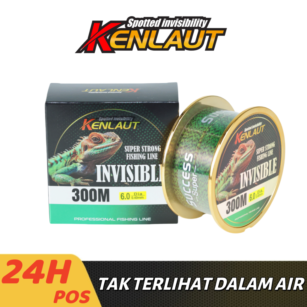 Senar Pancing Nilon 300m Speckle Tahan Lama Panjang