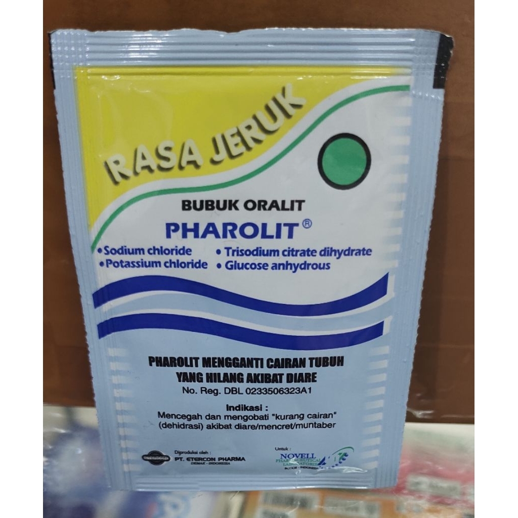 

pharolit Bubuk Oralit 1 Sachet