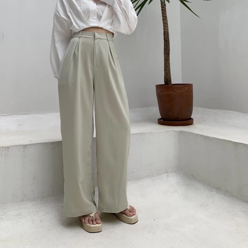 PRE-LOVED YEONA - DAL PANTS SAGE GREEN