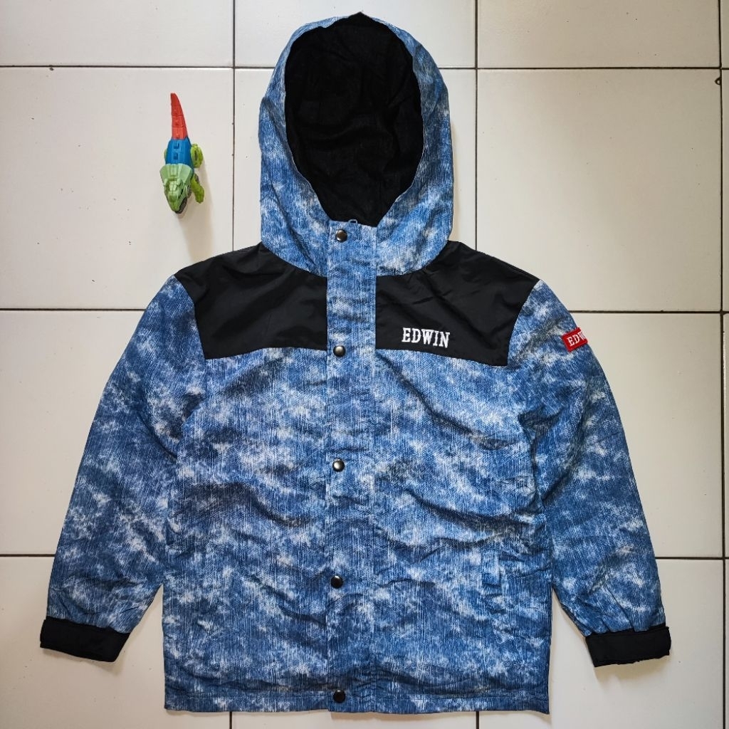 Jaket Outdoor Anak EDWIN Original 100% Second Preloved Branded Gunung Hiking Camping Musim Dingin Sa