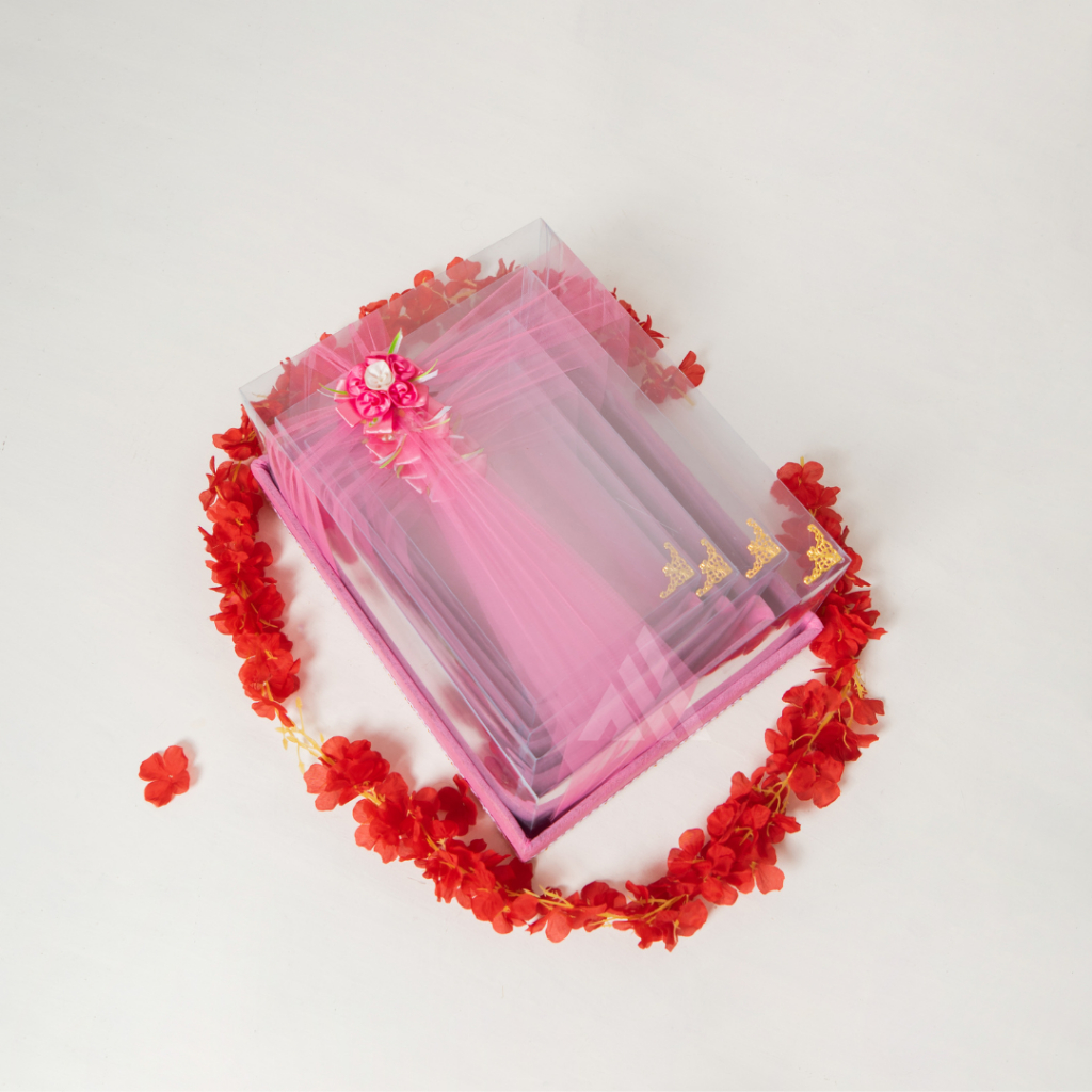 

Kotak Seserahan Pernikahan murah Set Lengkap Isi 4 / box hantaran mika