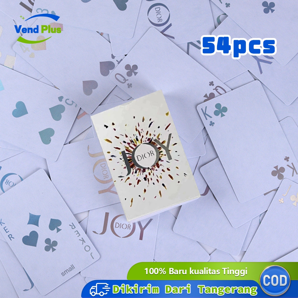 Kartu Remi Poker Laser Kartu Bermain Blackjack Card Tahan Air Terlihat Bagus