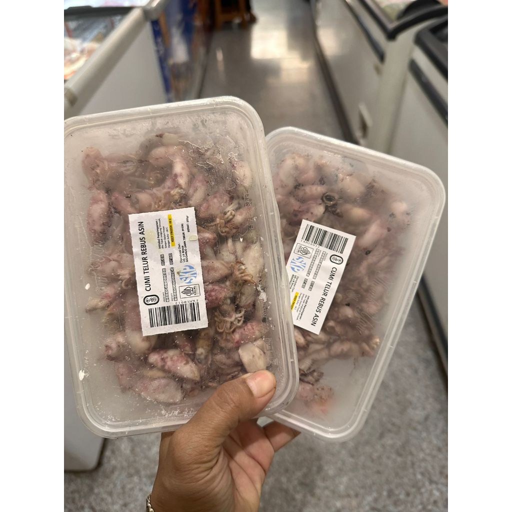 

Cumi asin box gramasi 200 gram