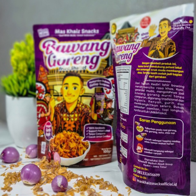 

Bawang Goreng Premium Khas Kediri 100%