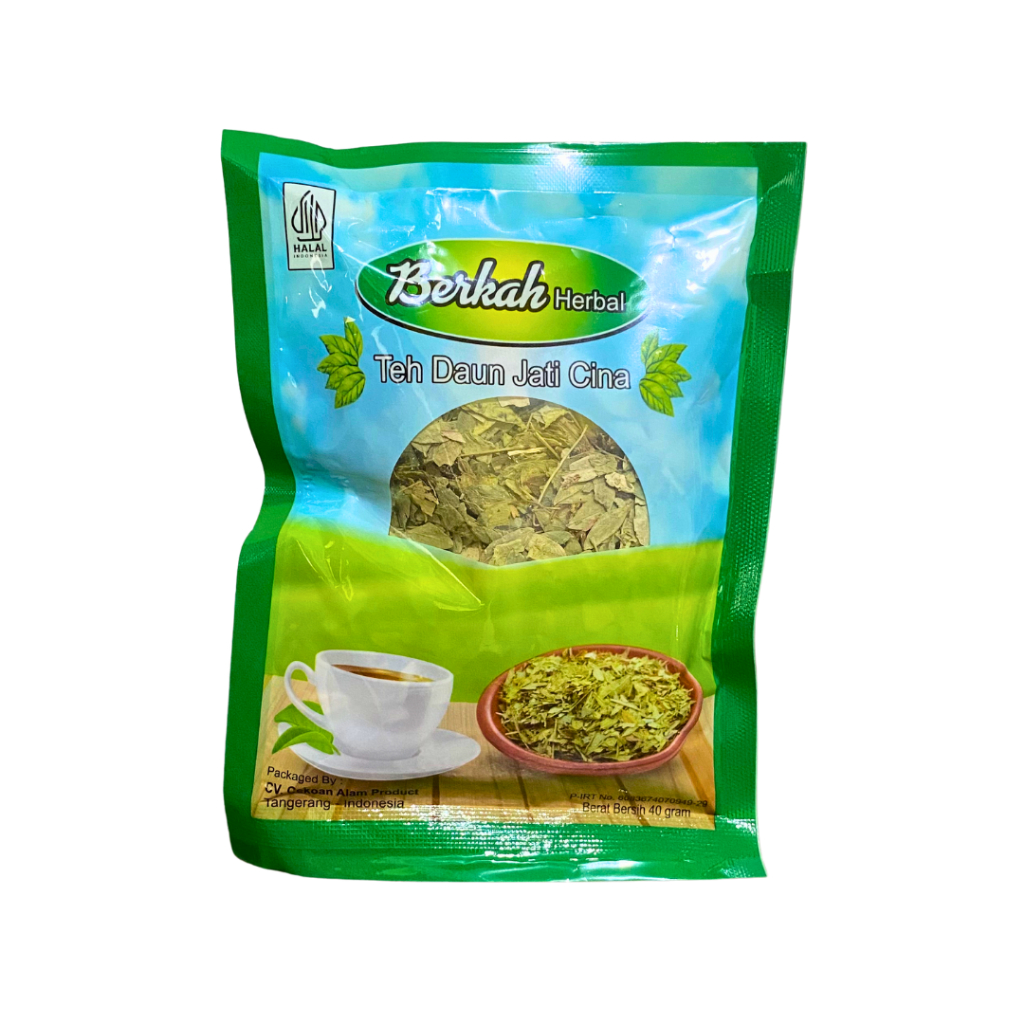 

Teh Curah Daun Jati Cina Berkah | Teh Jati Cina Pelangsing 40 gr ORIGINAL | Teh Diet