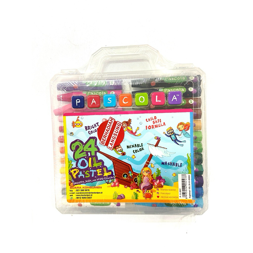 

Crayon Pascola 24 Warna