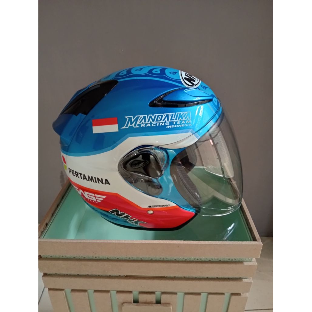Helm NHK R6 Mandalika Racing Team SAG
