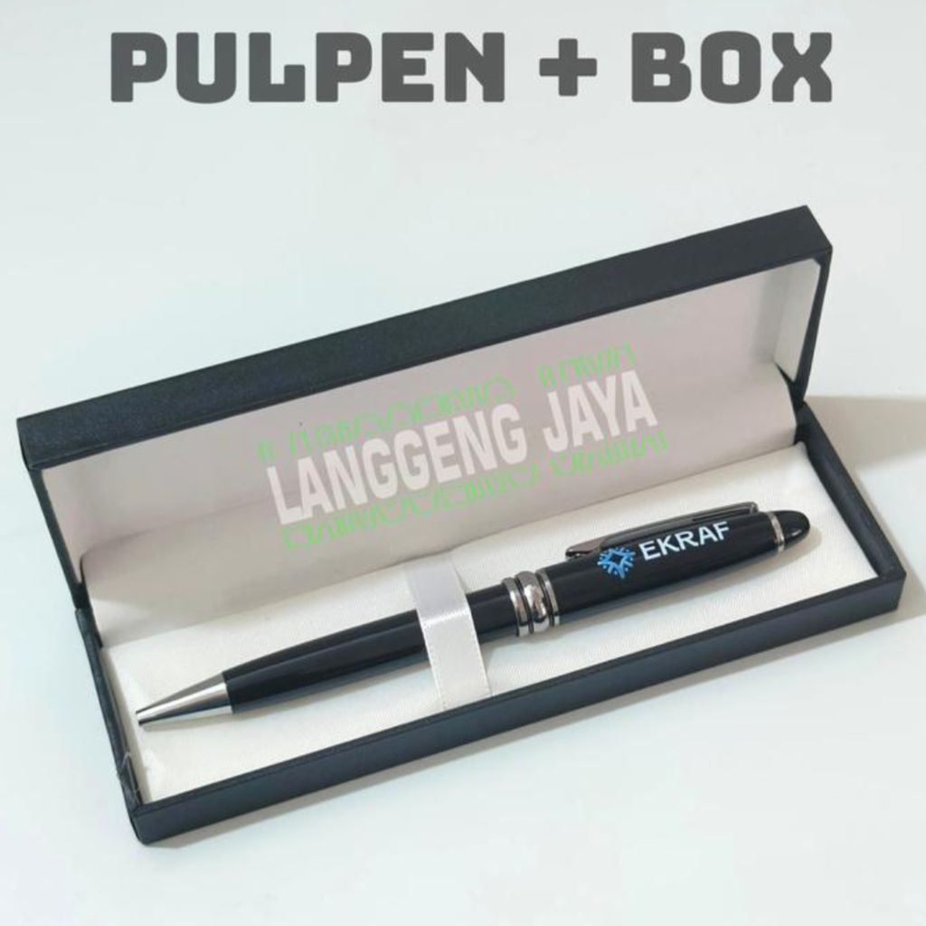 

Pulpen premium + Box,pulpen ekslusif, pulpen include box, kotak pulpen, souvenir gift, pulpen custom,pen metal