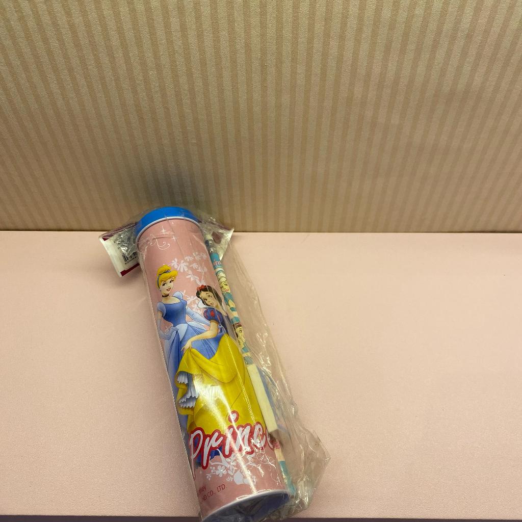 

[MUNDAE] Kotak Tempat Pensil Bulat Buka Tutup Karakter Princess Cocok untuk Anak Sekolah