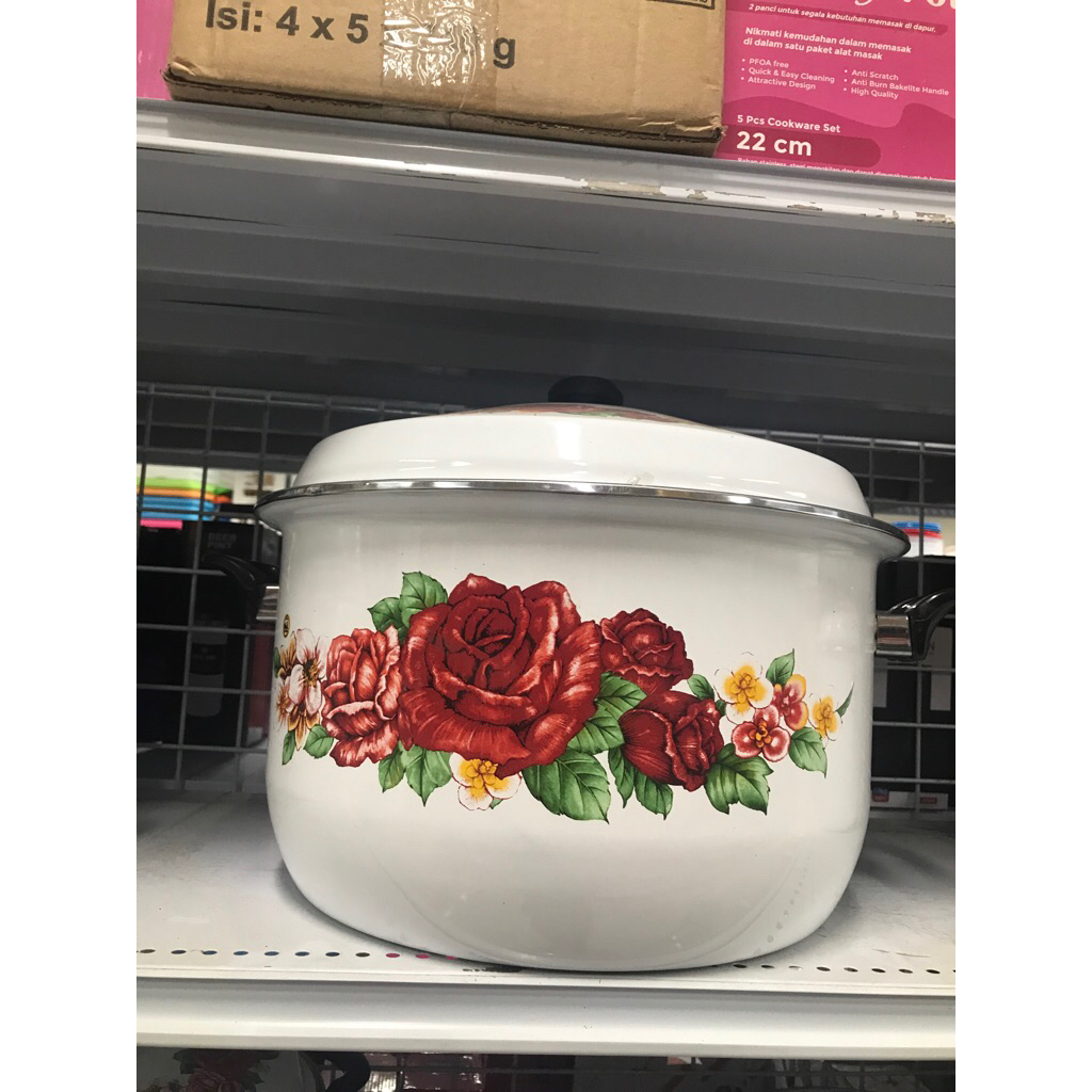 Panci Masak Enamel Besar Per Pcs