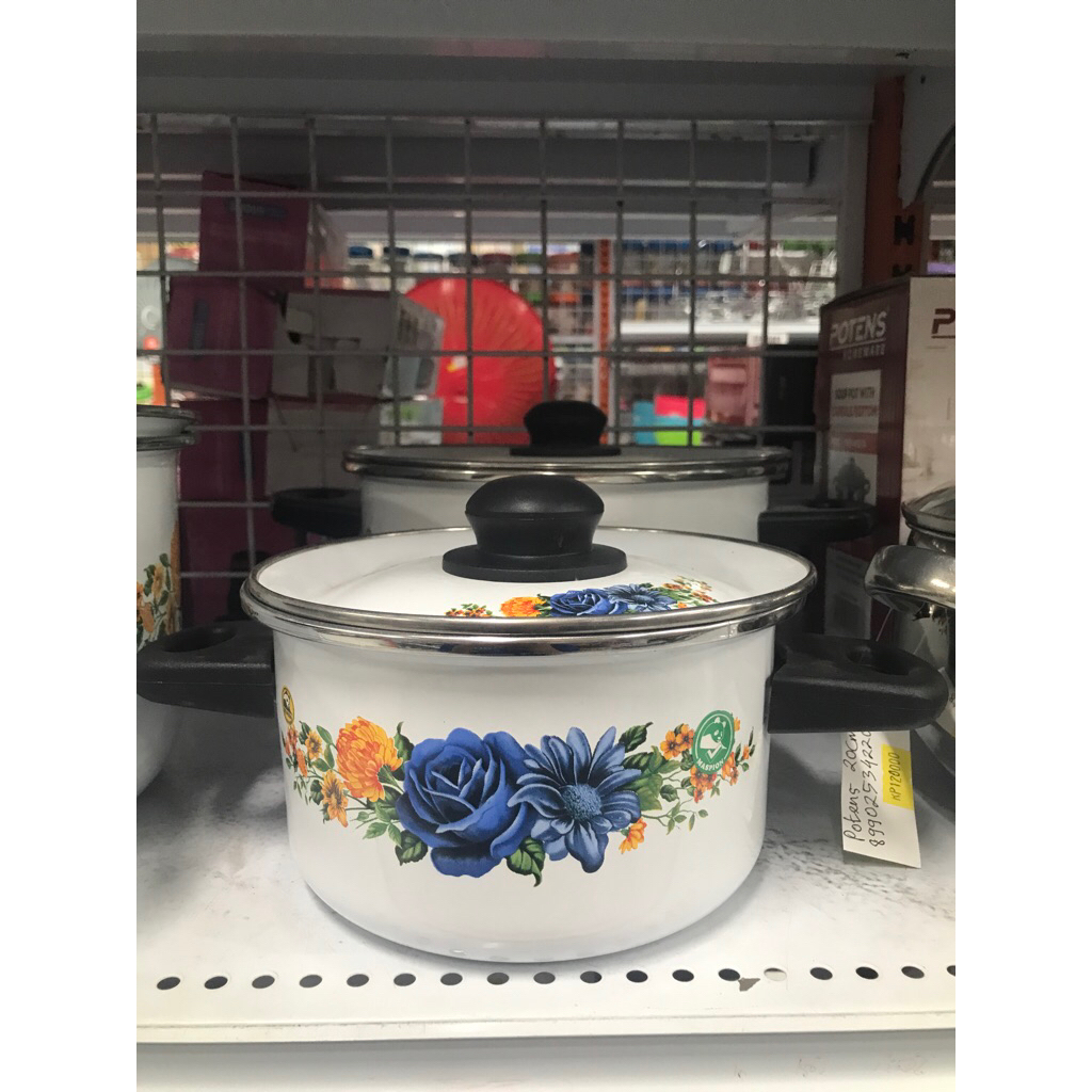 Panci Enamel Sup Kecil Per Pcs