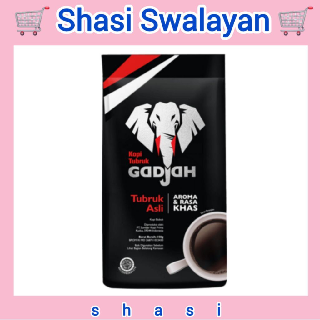 

Gadjah Kopi Tubruk Asli Instan 138 gram