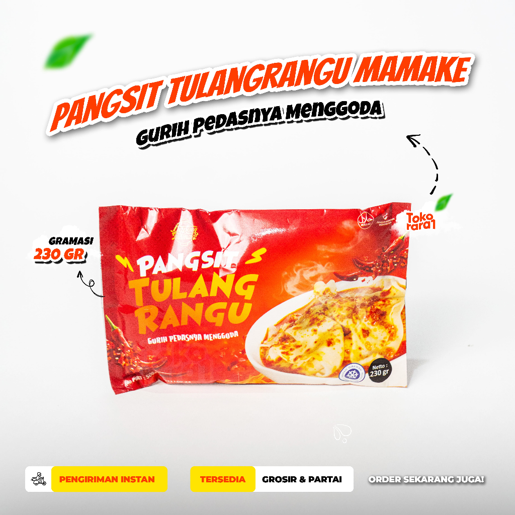 Pangsit Tulang Rangu Dapoer Mamake isi 10 pcs