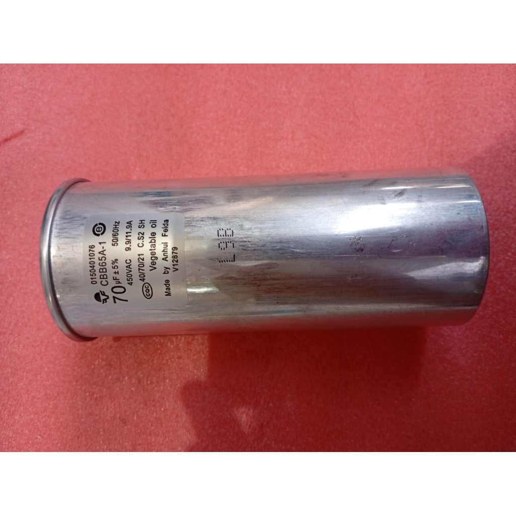 CAPASITOR CBB65A-1 70uf ORIGINAL
