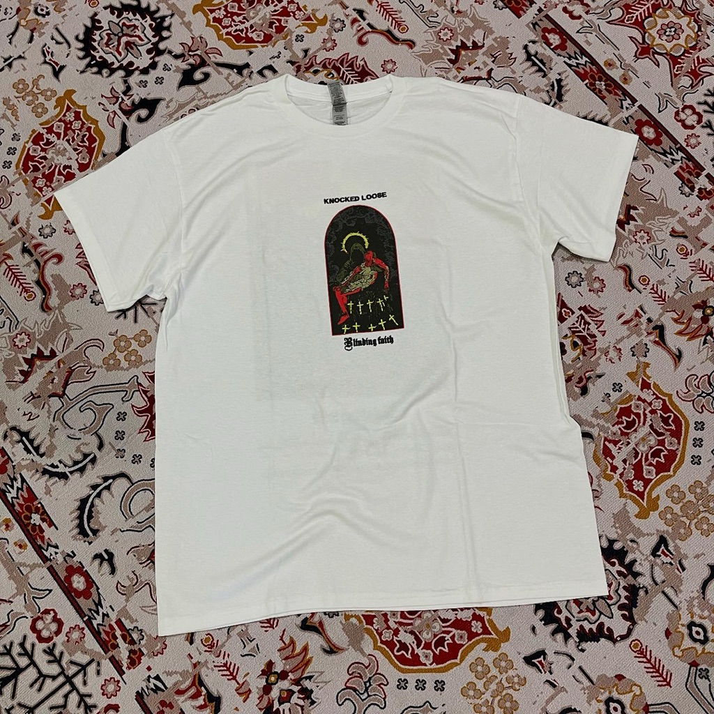 Knocked Loose " Blinding Faith " Tshirt Band Official