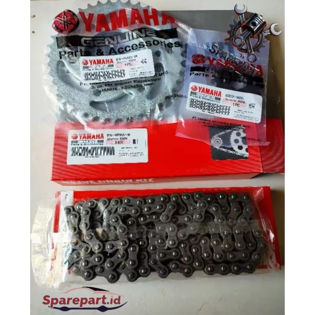 GEAR GIR SET RANTAI VIXION NEW (1pa) 2013-2014