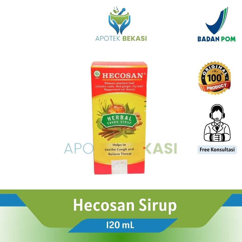 Hecosan Sirup Meredakan Batuk - 120ml
