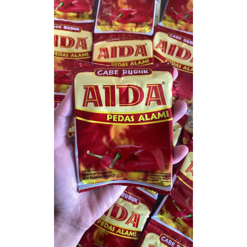 

Aida Bubuk Cabe 25gr