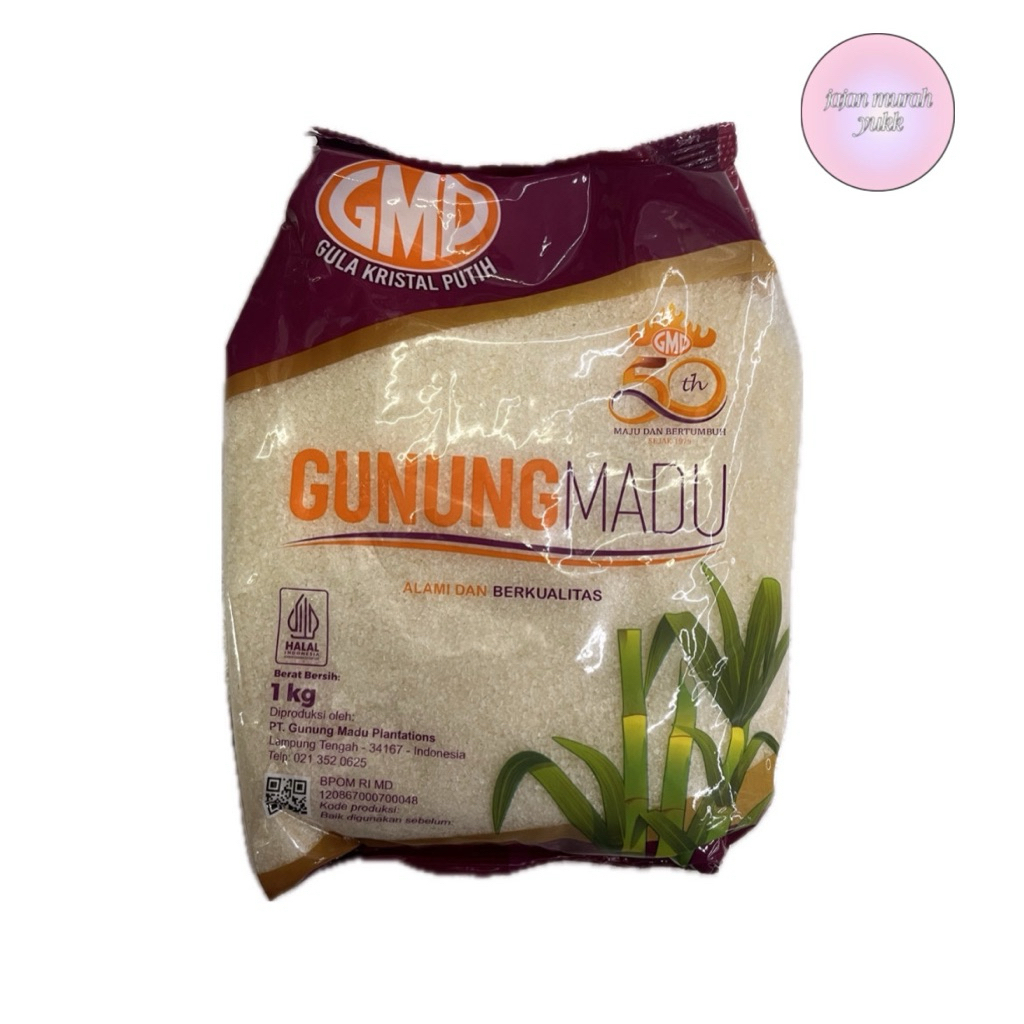 

Gula Pasir GMP Gunung Madu 1kg