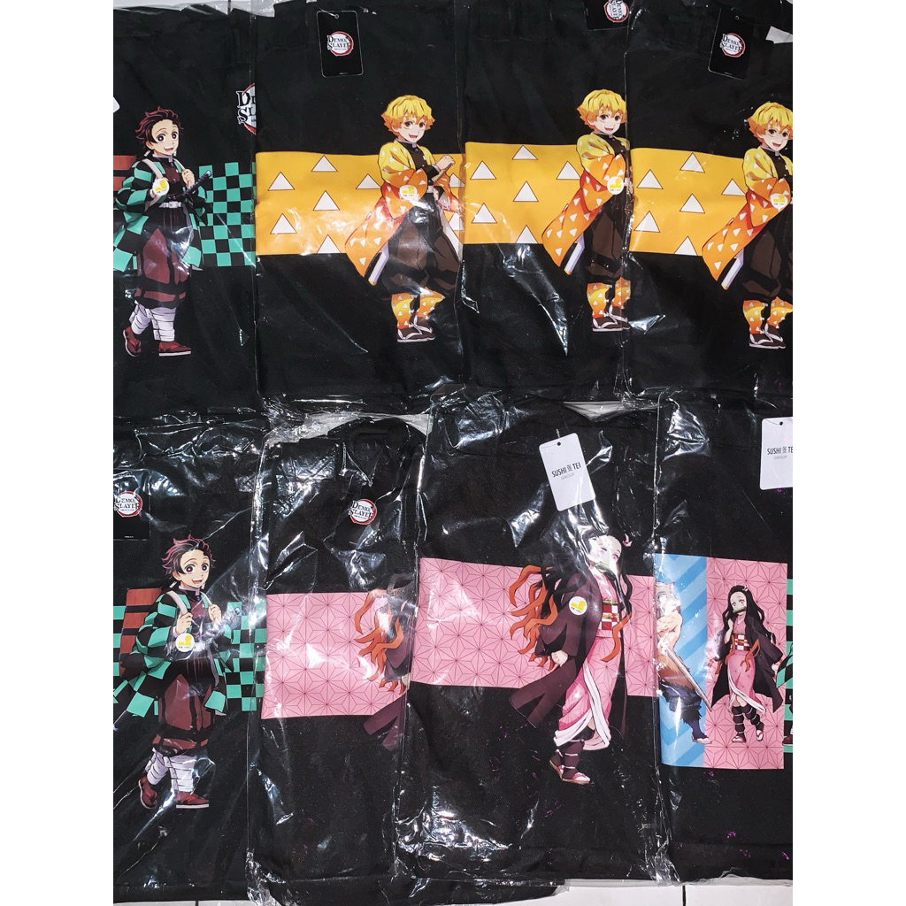 RESTOCK totebag demon slayer x sushi tei