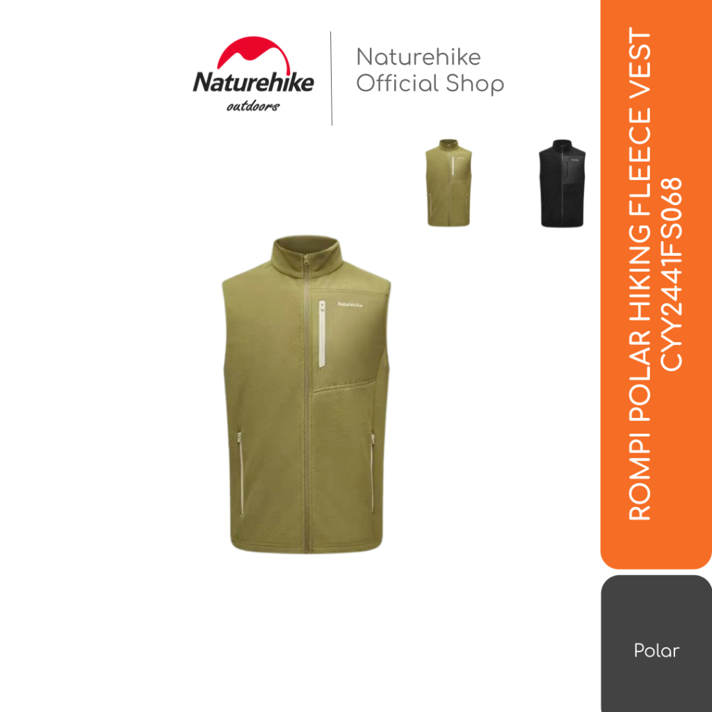 ROMPI POLAR OUTDOOR CAMPING HIKING FLEECE VEST NATUREHIKE CYY2441FS068