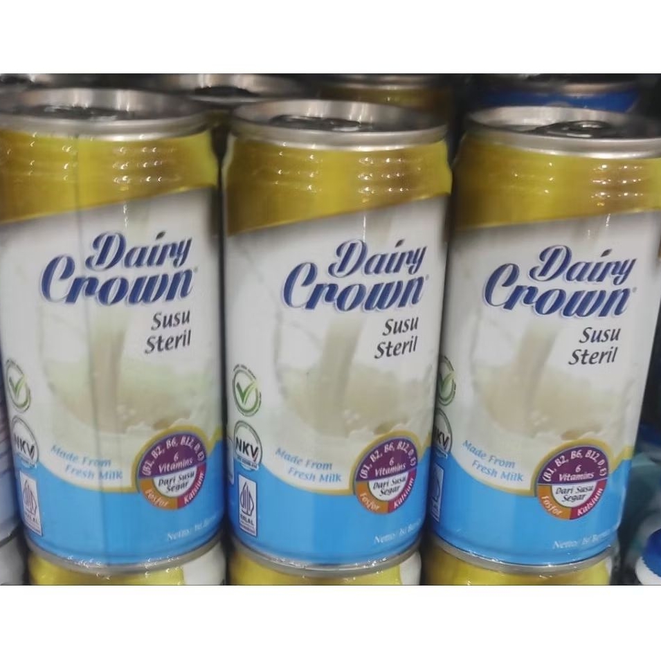 

Dairy Crown susu steril 189ml