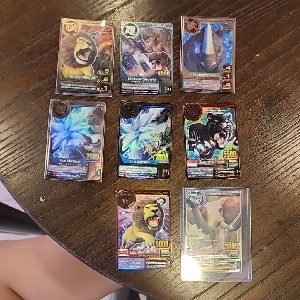 ANIMAL KAISER PLUS (African elephant, leo the lion cub, joe the tiger, ice meteor, hidden power, met